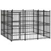 Outdoor Dog Kennel Steel 89.2 ft��