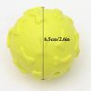 chewRubber Squeaky Dog Ball Creative Funny Dog Bite Ball Pet Chew Ball Toy Bite Resistant Ball Pet Chew Squeaky Toy