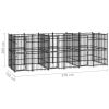 Outdoor Dog Kennel Steel 119 ft��