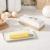 Better Homes & Gardens Abott Stoneware Butter Dish