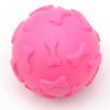 chewRubber Squeaky Dog Ball Creative Funny Dog Bite Ball Pet Chew Ball Toy Bite Resistant Ball Pet Chew Squeaky Toy
