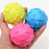 chewRubber Squeaky Dog Ball Creative Funny Dog Bite Ball Pet Chew Ball Toy Bite Resistant Ball Pet Chew Squeaky Toy