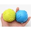 chewRubber Squeaky Dog Ball Creative Funny Dog Bite Ball Pet Chew Ball Toy Bite Resistant Ball Pet Chew Squeaky Toy