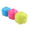 chewRubber Squeaky Dog Ball Creative Funny Dog Bite Ball Pet Chew Ball Toy Bite Resistant Ball Pet Chew Squeaky Toy