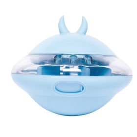 Aiwo Cross border Dog Toy Tumbler Puzzle Puzzle Toy UFO Spill Toy Multifunctional Dog Toy Manufacturer (colour: Blue, Specifications: individual)