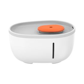 Ai Wo Little Bee Water Dispenser Automatic Circulation Filter Silent Water Feeder Pet Water Dispenser Cross border Hot Sale (Specifications: Avocado water dispenser - white)