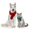 Dog knit Christmas scarf Creative teddy dog scarf
