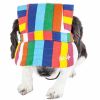 Pet Life 'Colorful' Floral UV Protectant Adjustable Fashion Dog Hat Cap