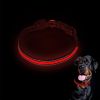 Peach heart pet collar