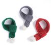 Dog knit Christmas scarf Creative teddy dog scarf